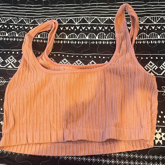peach crop top - Picture 2 of 2